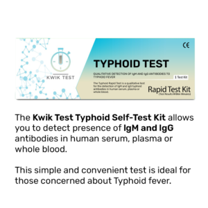 Kwik Test Typhoid Test Kit